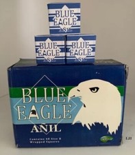 AÑIL BLUE DOVE CROWN BLUE SQUARES-BOX-48 PIE...