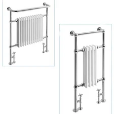 Towel Rail Radiator Traditional Bathroom Heated Vintage 4 6 8 Column Warmer Rad