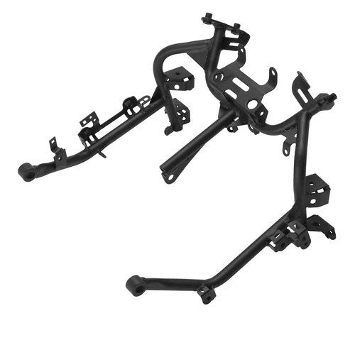 Black Headlight Upper Fairing Stay Bracket Fit For Kawasaki Ninja 500 2024-2025