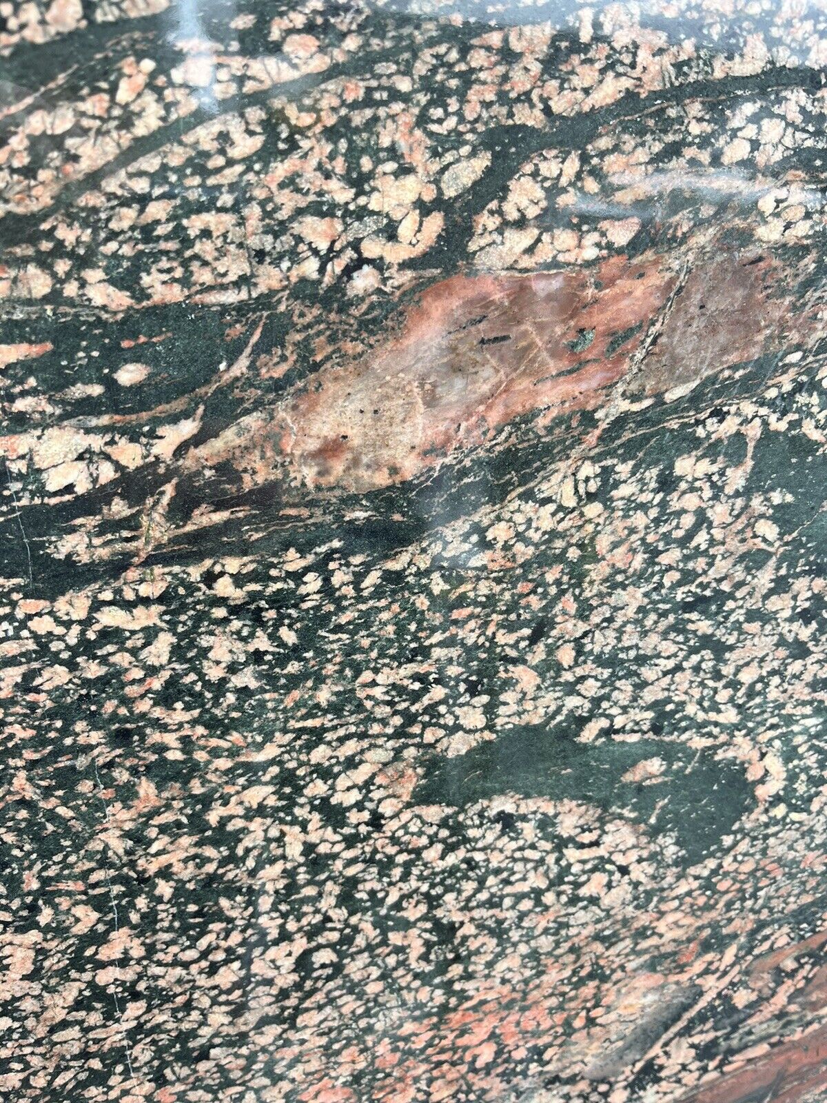 Naturstein Tischplatte Esstischplatte Marmor Granit grün rot Couchtisch Platte 