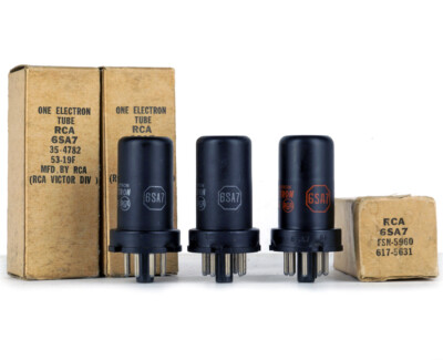 ONE 6SA7 RCA NOS Tube Röhre Valvula Lampe TSF 진공관 真空管 Valvola 电子管 Valve ...
