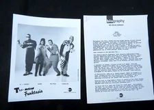 The Nation Funktasia 1991 Press Kit + Photo Funk Hip-Hop, E=Theory, Coool-Aid