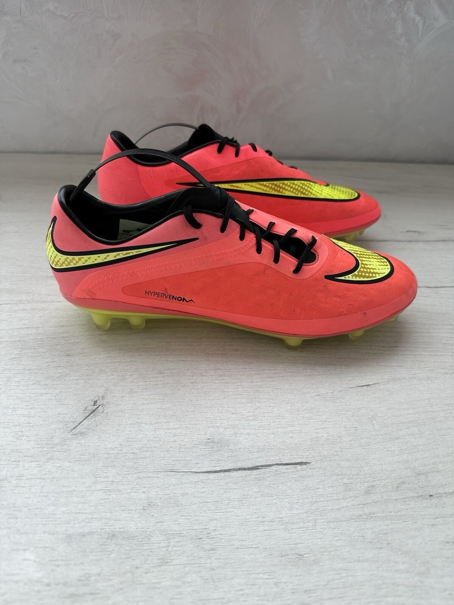 Nike Hypervenom Phatal Phantom Orange Football Cleats Boots US8