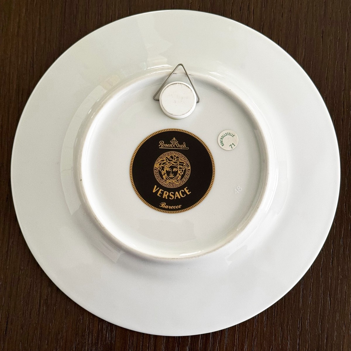 ROSENTHAL VERSACE 1994 Barocco plate Ø 7