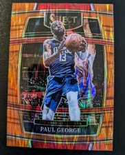 2021-22 Panini Select Basketball Paul George Flash Prizm Parallel #14 Clippers