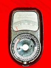 WESTON MASTER II, MODEL 736 VINTAGE LIGHT METER, FOR PARTS OR REPAIR, CLEAN COND