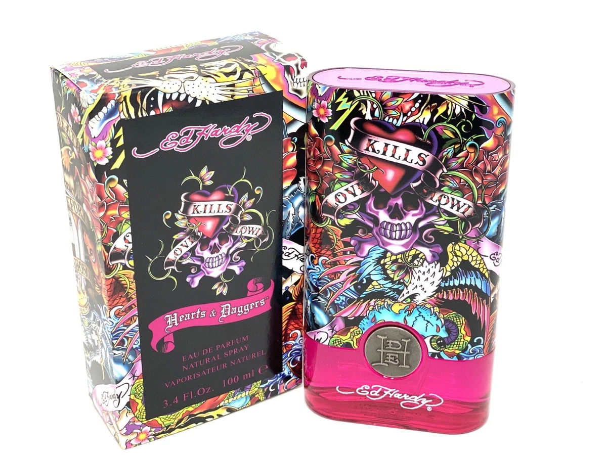 Hearts Dagger By Ed Hardy 3.4 fl.oz Eau De Parfum Spray For