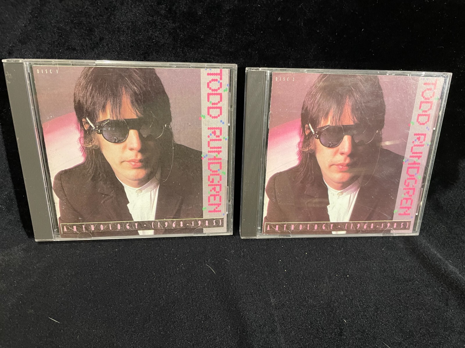 Anthology 1968-1985 by Todd Rundgren 2 cd Set Inc Disc 1 & 2 ...