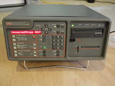 BMI Dranetz 3060 4 Chan Power Line Power Profiler Monitor PowerProfiler Tested
