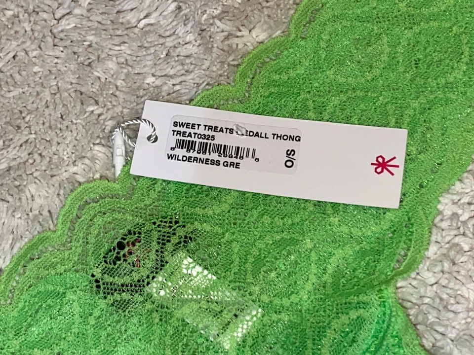 Tanga panty mujer COSABELLA Sweet Treats medallón talla única verde lima O/S 2-12 Foto 3 de 3