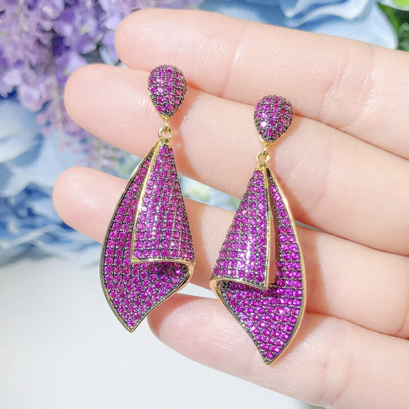 Top more than 163 red prom earrings super hot seven.edu.vn