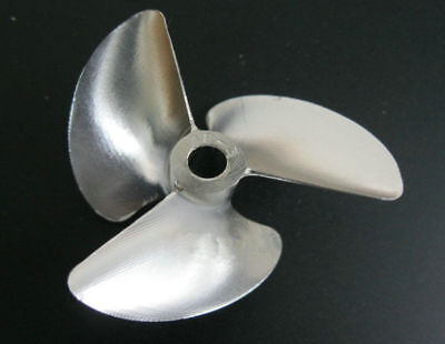 CNC Aluminum propeller 3619 3 bladed 3/16" shaft prop RC Boat