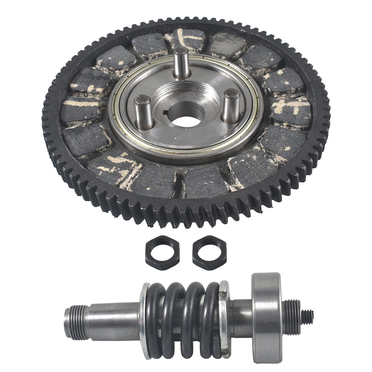 Complete Clutch Bevel Wheel Assembly For 80cc 2-Stroke Gas Motorized Bicycle