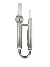 Laboratory Glass 5mL Fritted Purge Sampler VOC Sparger 1/2” Mount