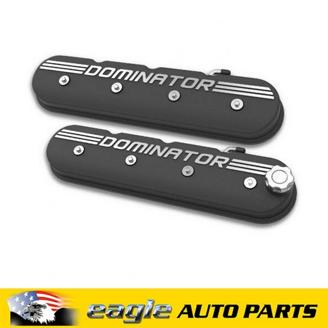 Ho241120 Holley Aluminum LS Rocker Covers Dominator Logo Ls1 Ls2 Ls3 Ls7 for sale online eBay