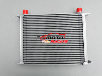 30 Row Universal Oil Cooler AN10 Aluminum Performance Engine Transmission Silver