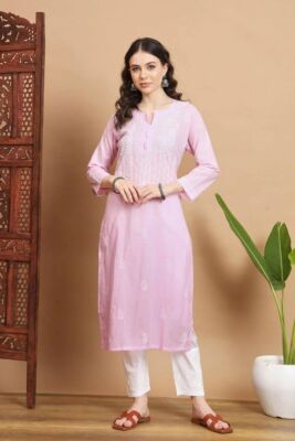 cotton chikankari dress for women Buy White Cotton Chikankari Midi Dress for Women Online at Fabindia