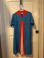 Vtg JC Penney Loungewear House Dress Robe 60's RETRO