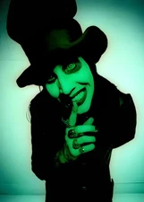 11.69x16.54 Marilyn Manson Photo Poster "I Put A Spell On You!" Photography