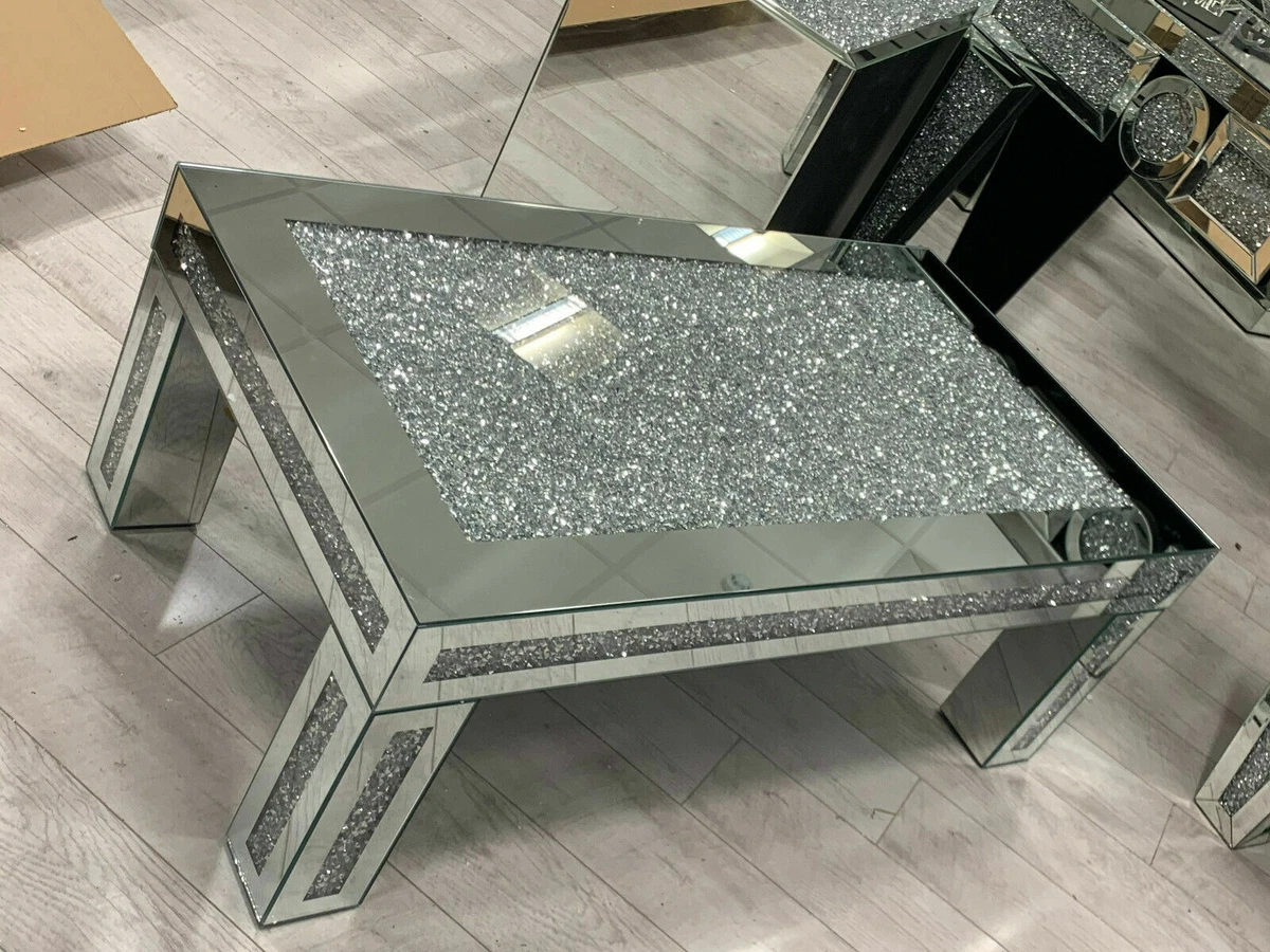 Glass and diamond coffee table deals
