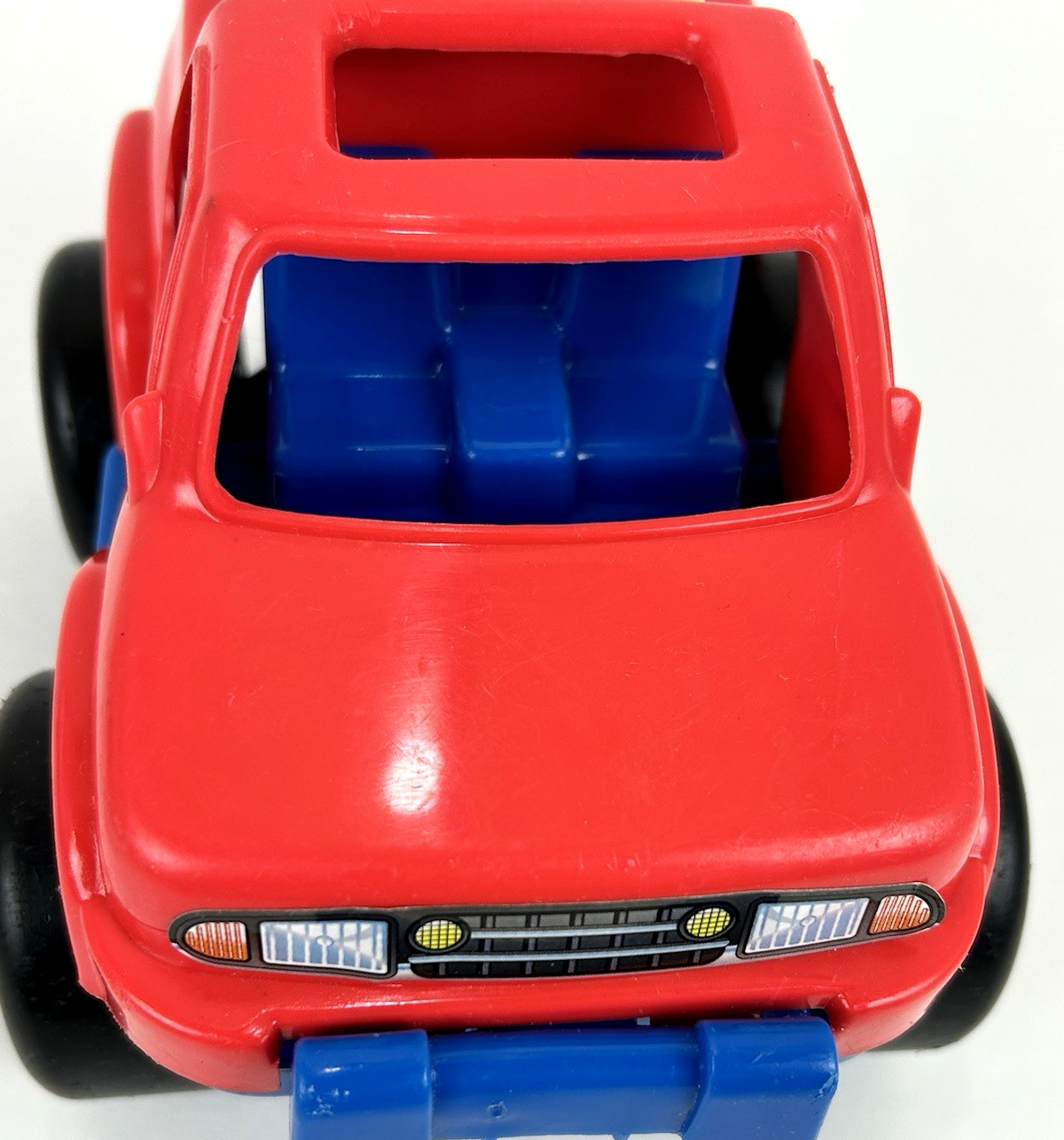 American Plastics Corp Lot of 2 Vehicles Vintage Collectible Car & Truck