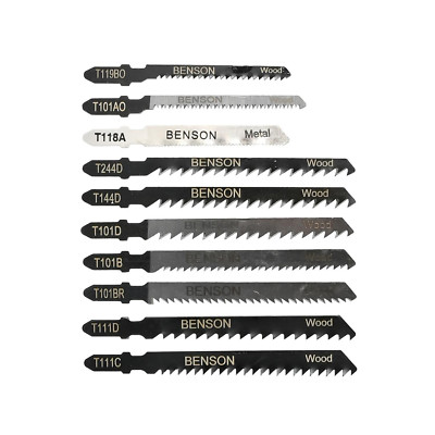 10er Set Stichsägeblätter T-Schaft für z.B Bosch Profi Sägeblatt Holz Metall PVC