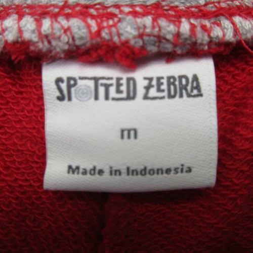 Spotted Zebra Boys Sweat Shorts Red Gray Knit Drawstring Waist Pockets M New - Picture 9 of 11