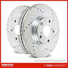 Mintex Rear Brake Discs 299mm Pair For Porsche 718 Cayman 982 2.0