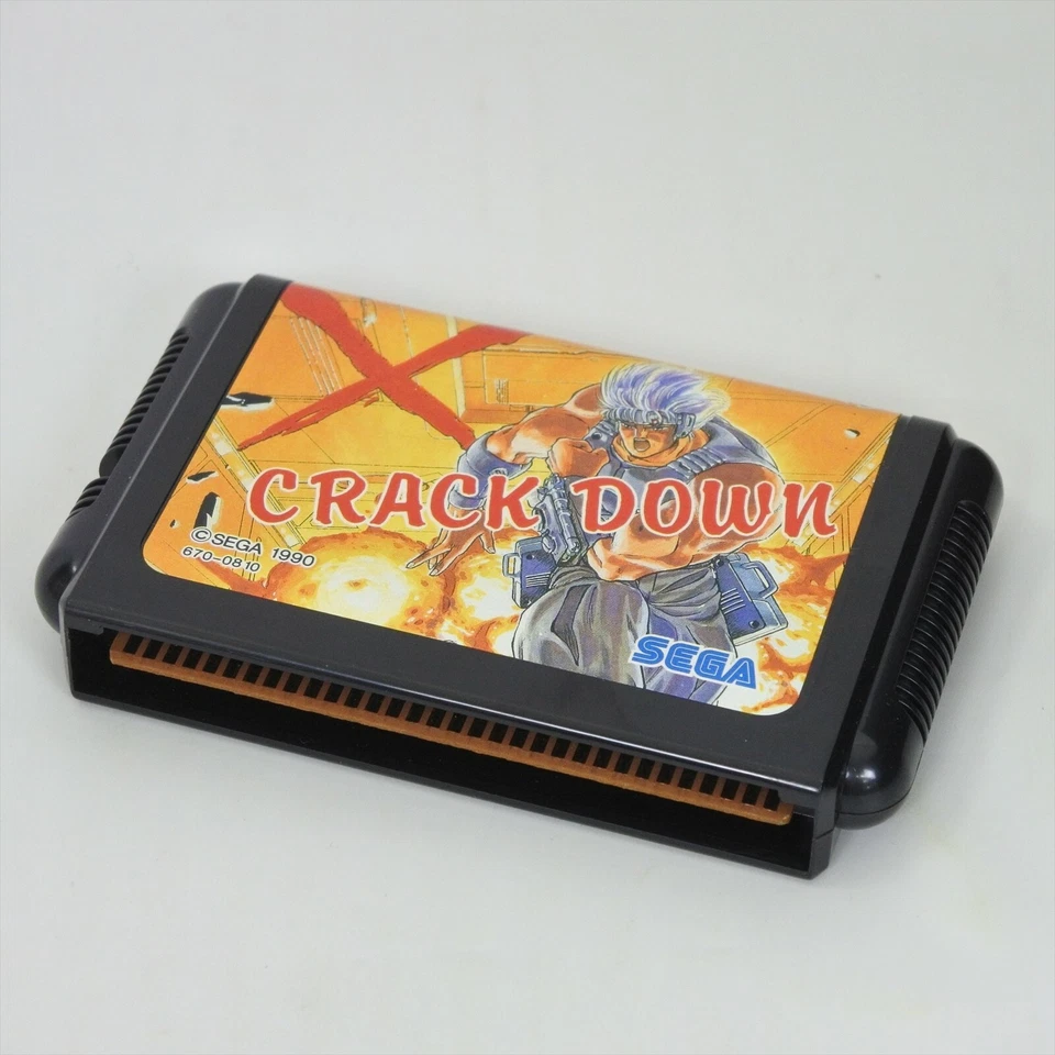 CRACK DOWN Mega Drive Sega 1547 md - Image 3 of 4