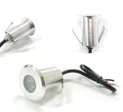 FARETTO INCASSO LUCE BIANCO CALDO LED 3W SEGNAPASSO CALPESTABILE ESTERNO INTERNO