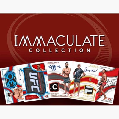 Carte Panini Immaculate UFC 2023 – Miranda Maverick Rookie /50 – Pink Velocity Prizm