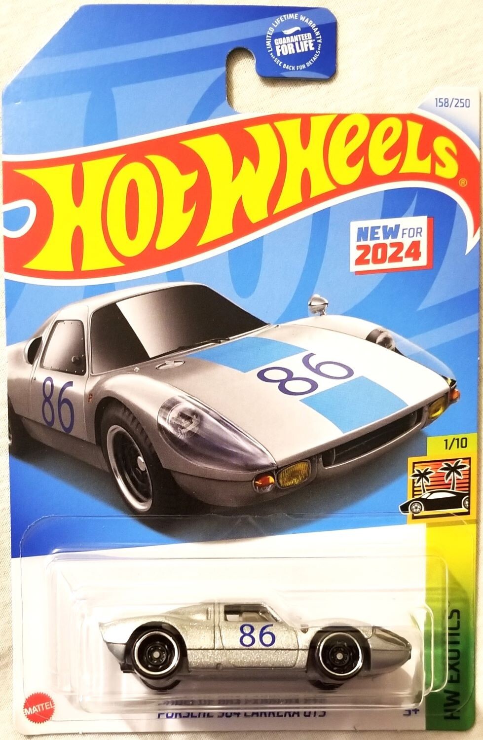 Hot Wheels - 2024 HW Exotics 1/10 Porsche 904 Carrera GTS 158/250 (BBHRY73)