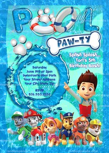 pool paw patrol