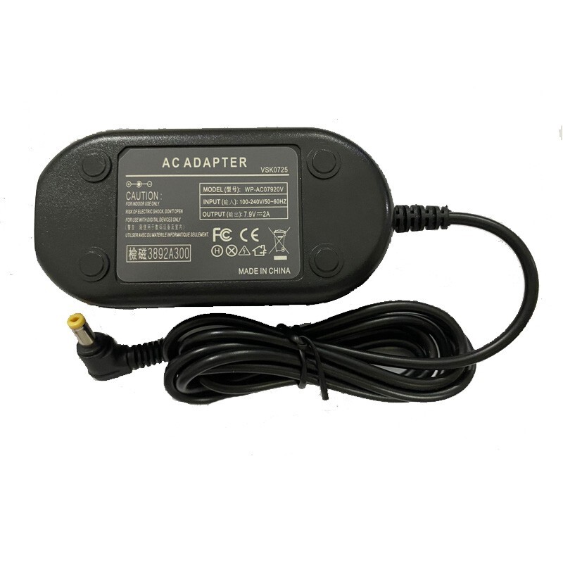 Camera External Adapter For Panasonic NV-DS60 DC in 7.9V cable