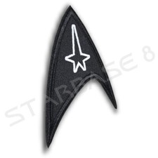 STARFLEET COMMAND BLACK OPS SPECIAL FORCES UNIFORM AUFN&Auml;HER PATCH COLLECTION