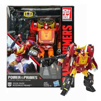 HOT Transformers Power Of The Primes L Class RODIMUS PRIME Robot Collection Toy