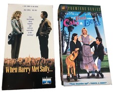 VHS 80/90s Rom-Coms When Harry Met Sally; Truth About Cats & Dogs~Meg Ryan