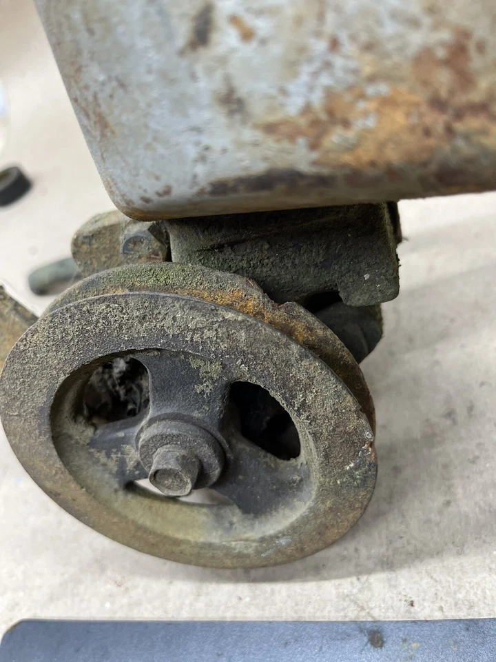 1959 60 61 62 63 64 FORD FAIRLANE GALAXY FE V8 POWER STEERING PUMP CORE 332 352 - Image 4 of 4