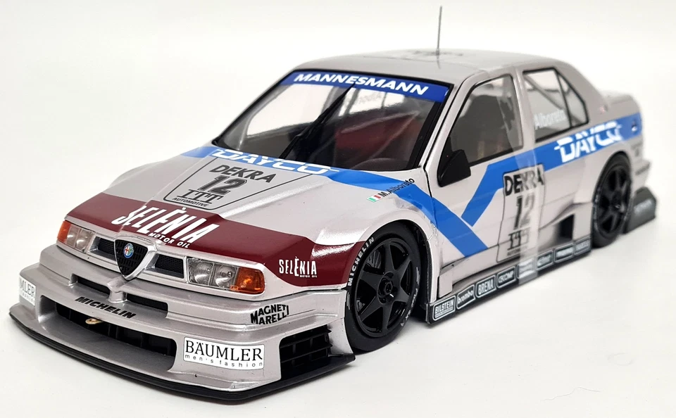 Werk83 1/18 Alfa Romeo 155 V6 TI DTM 1995 Michele Alboreto Diecast Model Car — 第 3/4 张图片