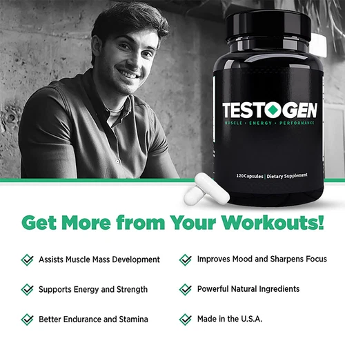 Testogen Testo Improves Mood, Enhances Muscle Growth And Increases Endurance new - Picture 4 of 9