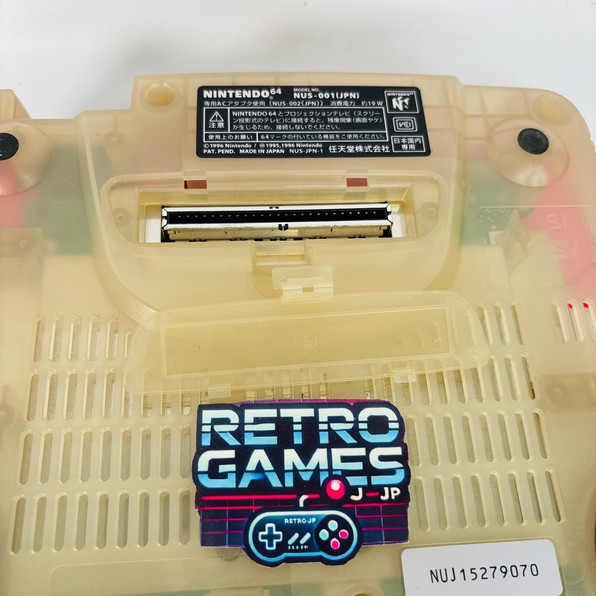 Nintendo 64 N64 Watermelon Clear Red Console Box NUS-001