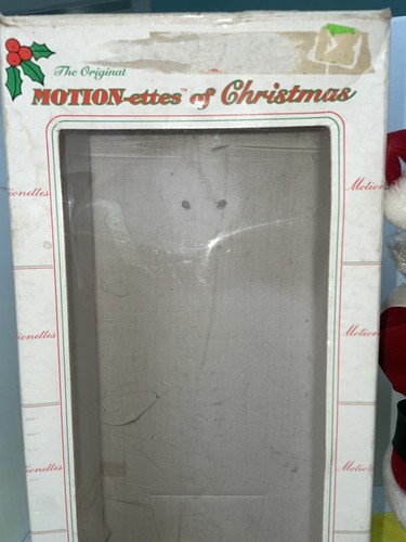 Telco The Original Motion-ettes of Christmas, Santa Figurine READ DESCRIPTION - Picture 8 of 12