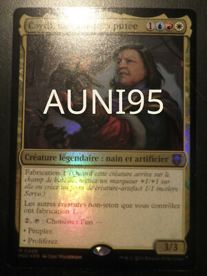mtg magic Cayth, Famed Mechanist FOIL FRENCH vf fr Cayth, renommierter Mechanist