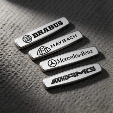 3d Metal Seat Sticker Badge Sticker Interior Sticker For Mercedes-benz Amg Mayba