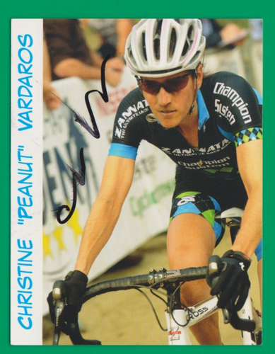 Carte Cycliste Sébastien Hinault – Équipe Bernard Sports – Signée – Très Bon état