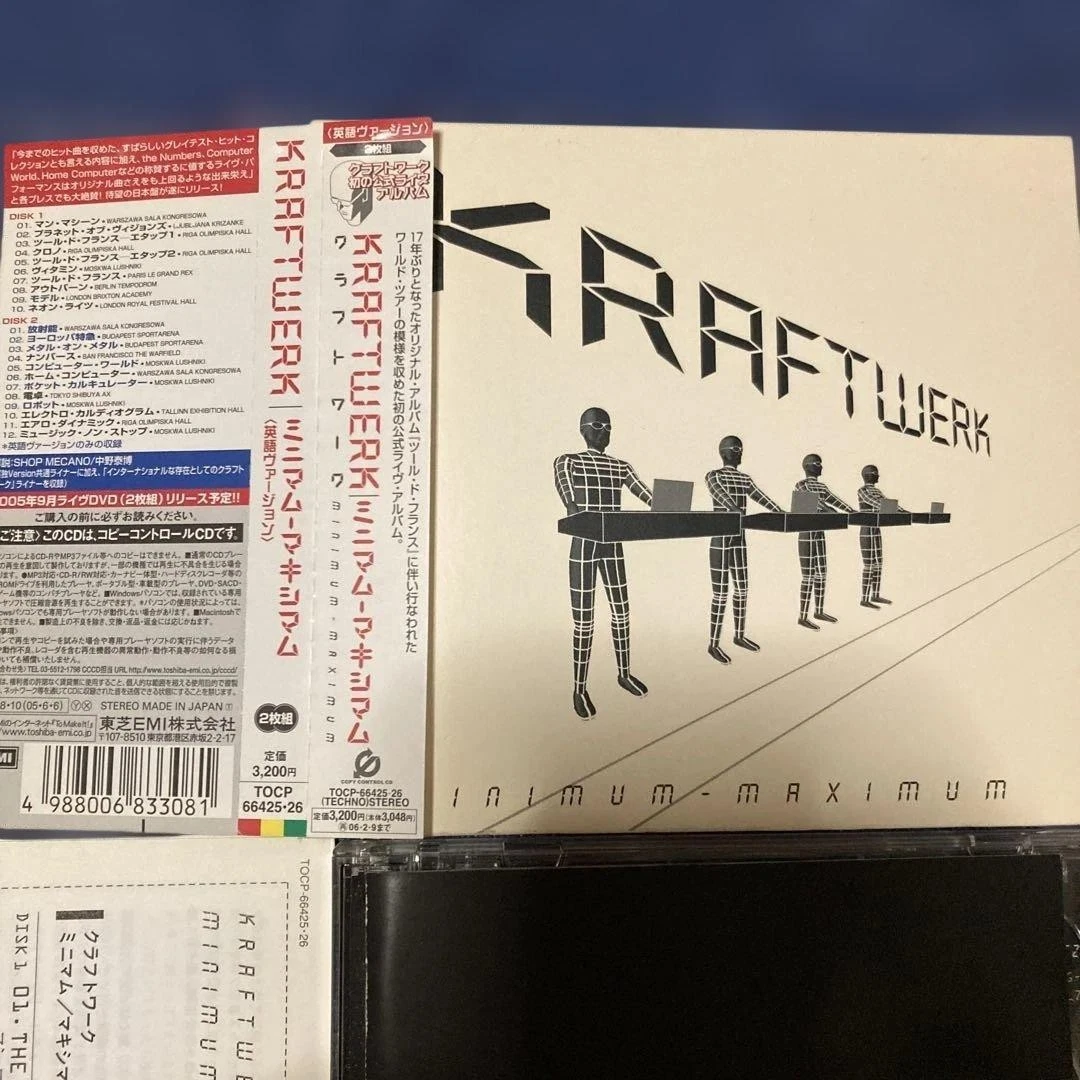 Kraftwerk Minimum Maximum products for sale | eBay