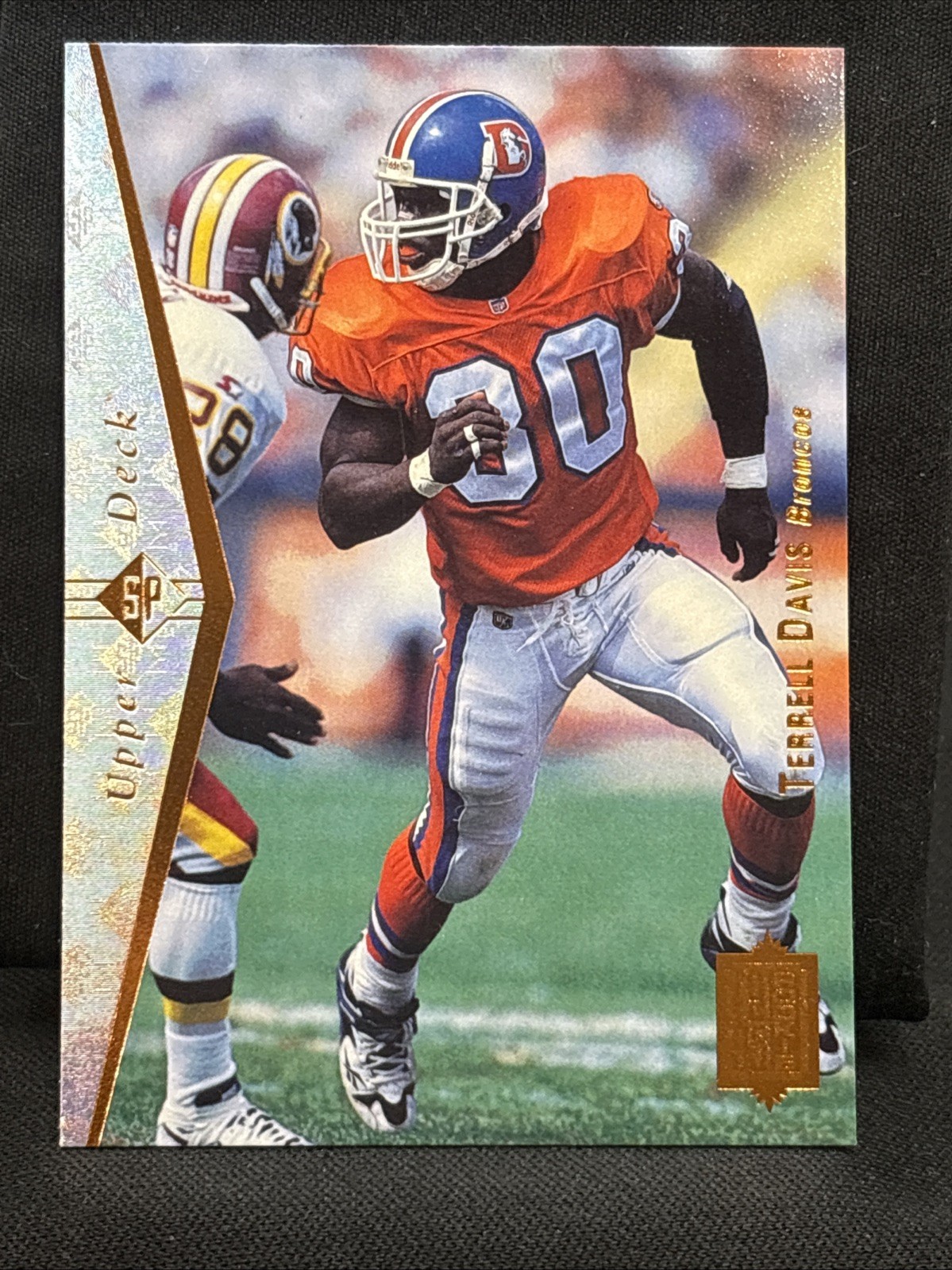 TERRELL DAVIS ROOKIE CARD 1995 Upper Deck SP DENVER BRONCOS Football RC NFL HOF