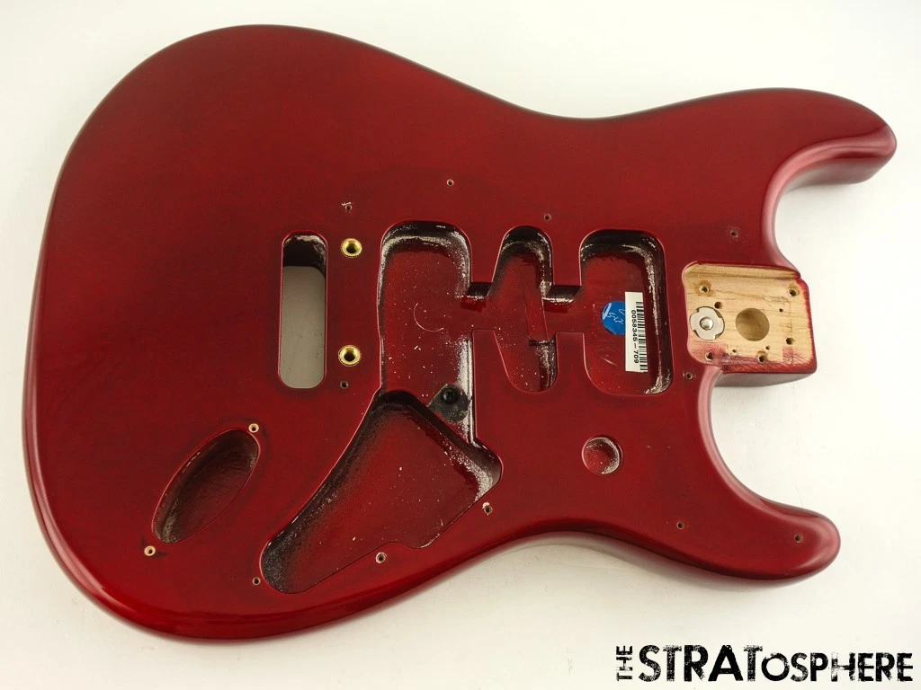 Fender Stratocaster Body Red for sale | eBay