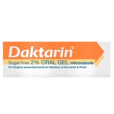 Daktarin Sugar Free - 2% Miconazole Oral Gel - 15g