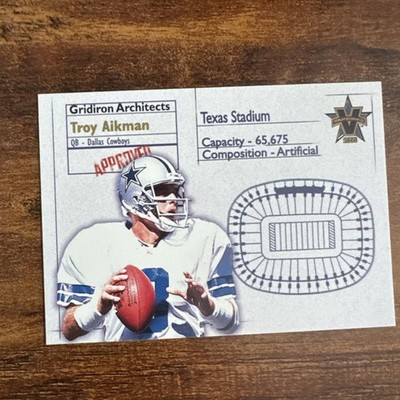 2000 Pacific Vanguard Gridiron Architects Troy Aikman #4